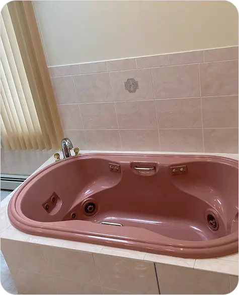 Custom tile resurfacing delivering a polished, refreshed look in Home