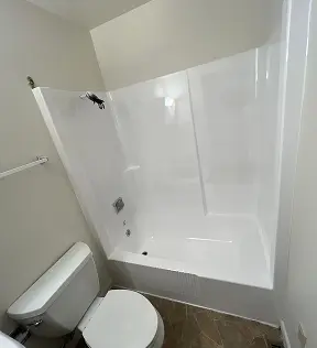 Expert shower refinishing with a renewed bright surface in Home